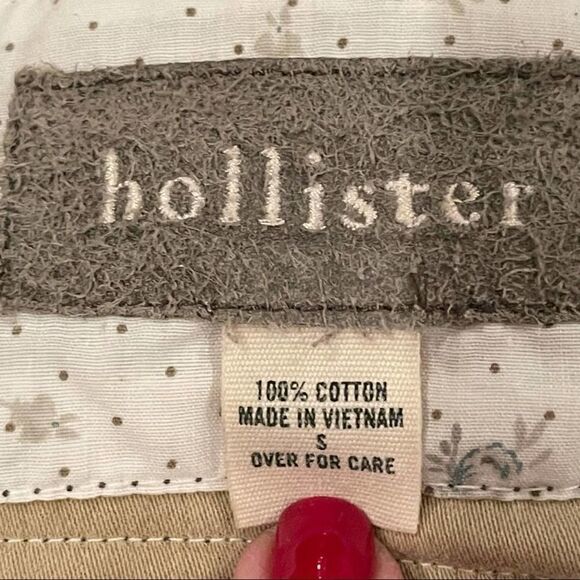 Marilyn Monroe Selfie reworked up-cycled Hollister beige shirt jacket Sz S - Picture 11 of 15